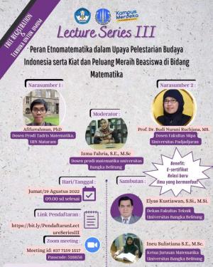 Lecture Series III